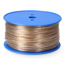 Cabo em aço revestido em pvc dourado, calibre 4 mm x 175 m