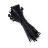 Abraçadeiras preta 150x3,6mm (saco 100 unid.) nylon de alta qualidade