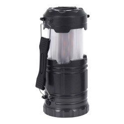 Lanterna de campismo led dupla função, 3 x aa (não incluídas), cores sortidas, ø90 x 145 mm