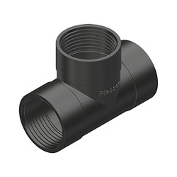 Ligação t igual rosca fêmea 3/4" polipropileno