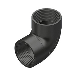 Cotovelo 90° rosca fêmea polipropileno 1"