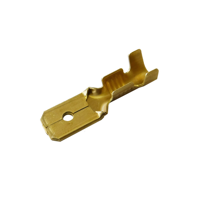 Terminal faston 6,3 mm macho, saco 100 unidades