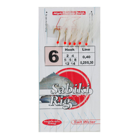 Base com 6 ganchos montada com lança, ouropel e turnsel