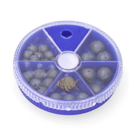 Sortido de chumbos redondos perfurados 100 g