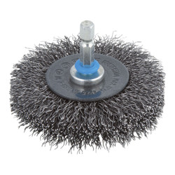 Escova de disco de arame de aço ø75 x 16 mm