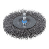 Escova de disco de arame de aço ø100 x 16 mm