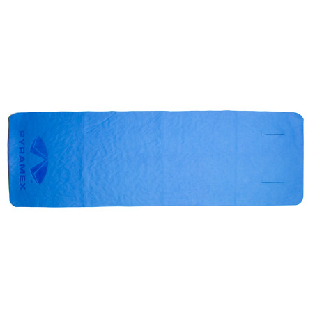 Toalha reutilizável refrescante, azul, 66 x 21 cm