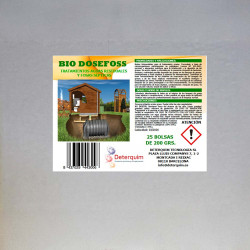 Bio dosefoss sacos hidrosolúveis para tratamento de águas residuais e fossa séptica, sacos, 5 kg