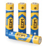 PILHA ALCALINA LONG LIFE AAA - LR03 1,5V (BLÍSTER 4 unid.) Ø10,5X44,5mm EDM