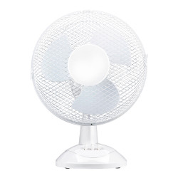 Ventoinha de mesa 22 w, ø23 cm, branco, 270 x 210 x 352 mm