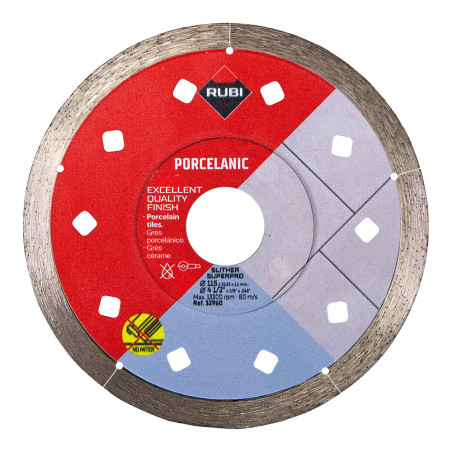 Disco diamante ø115 x 1,1 x 22,23 mm slither superpro