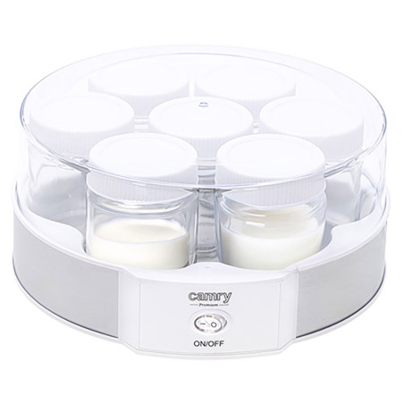 Máquina de yogurt cr4519, branca, 20 l, ø24 x 11,5 cm