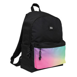 Mochila escolar 22 l sunset preta
