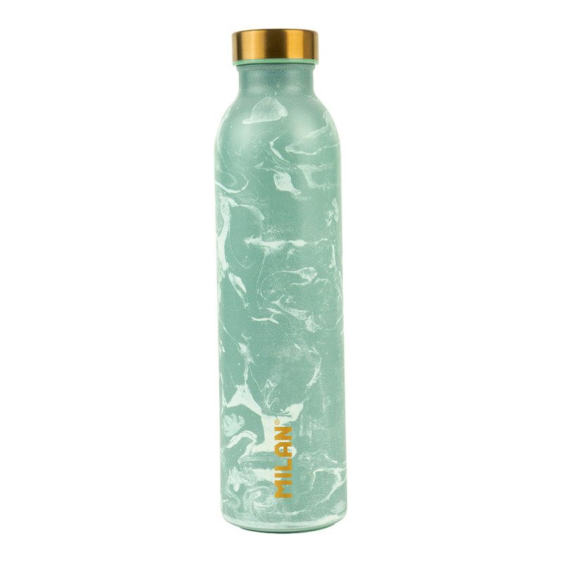 Garrafa térmica em inox de 0,59 l, série verde lava