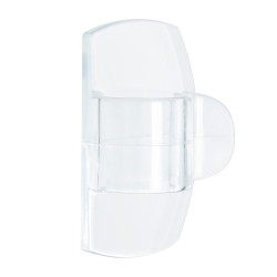 Clipes para cabos redondos, transparentes, 19 x 32 x 13 mm, 4 uds + 5 tiras, 17017clr