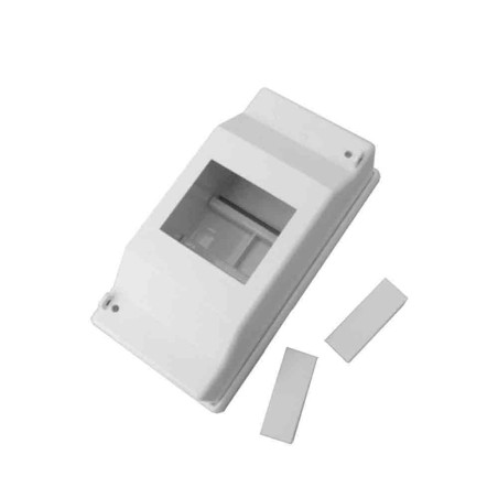 Caixa para distribuição ate 4 elementos branco 82x172x61mm solera 670b