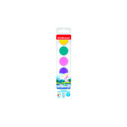 Conjunto de 6 aquarelas cores pérola