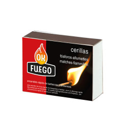 Okfuego fósforos de cozinha 100 peças x 3 caixas