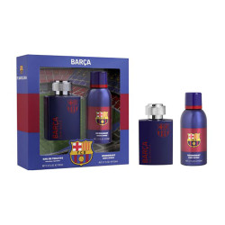 Estojo fc barcelona com colônia 100 ml e desodorizante em spray 150 ml