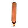 Lâmpada led t60 decorativa tubular e27 4 w 200 lm 1800 k luz quente ø60 x 300 mm