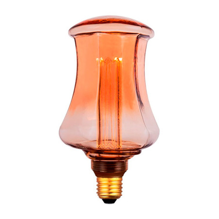Lâmpada led s100 decorativo sino e27 4 w 200 lm 1800 k luz quente ø96 x 183 mm