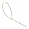 Abraçadeira de nylon 3,6 x 300 mm natural, 100 unidades