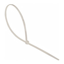 Abraçadeira de nylon 4,8 x 430 mm natural, 100 unidades