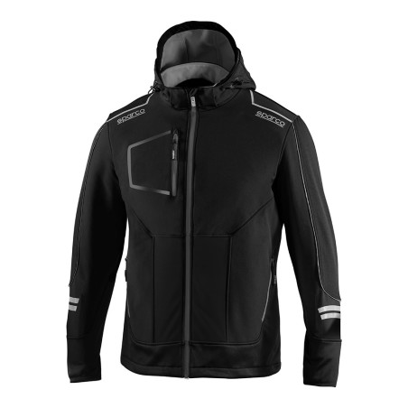 Casaco técnico soft-shell tech, preto/cinzento, york, t3 - l