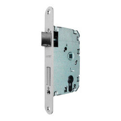 Fechadura de embutir c/r cre03 50/47 mm níquel acetinado