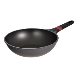 Wok de alumínio fundido sem tampa, indução, denia experto ø28 cm