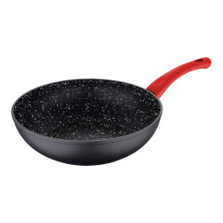 Wok em alumínio forjado, indução, toledo ø20 cm