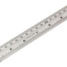 Régua de inox, métrica-sae, 600 mm