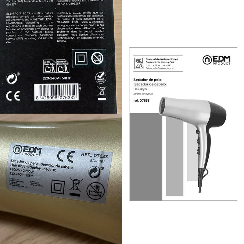 Autocolante - instruções 07633