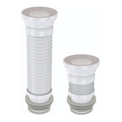 Manga extensível para vaso sanitário de 200 a 350 mm