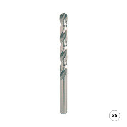 Broca hss4341 para metal, retificada, 5 unidades, ø2,00 x 49,00 mm
