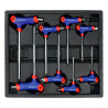 Chaves torx cabo em t, t10-t50, conjunto 8 peças