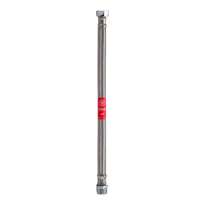 Tubo flexível para termoacumulador m-f ½ pol, 30 cm