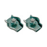 Cerra-cabos plano simples sjt03, 5 mm, galvanizado, blíster 2 unidades