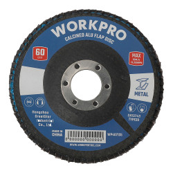 Disco de lamelas plano óxido de alumínio t27, ø115 x 22,2 mm, grão 60