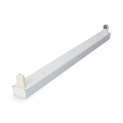 Armadura t8 especial para tubo led de 150 cm, branca, 1500 x 34 x 16 mm