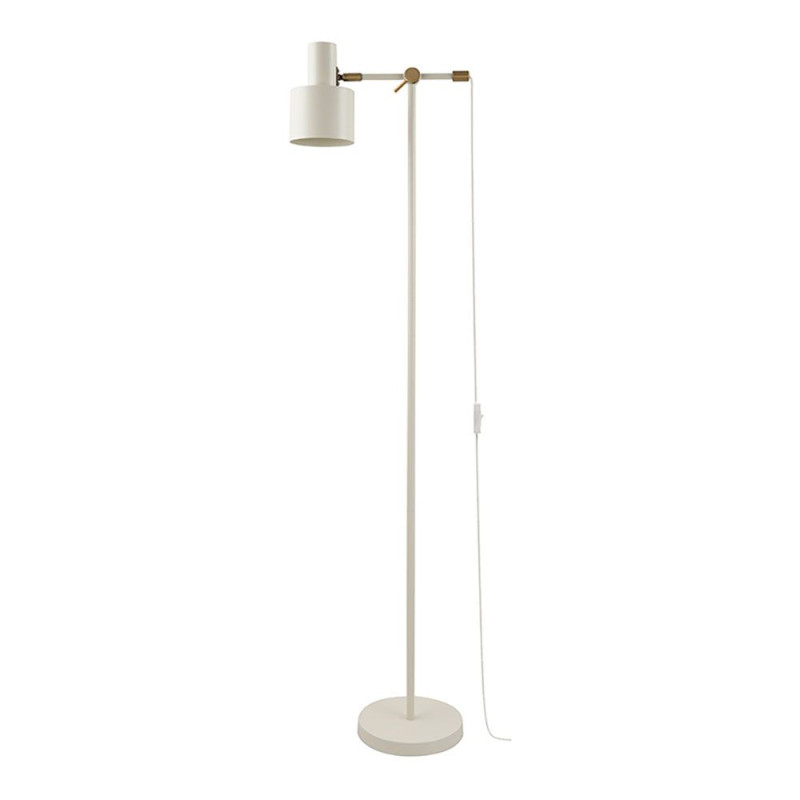 Candeeiro de pé serantes 1xe27, cor branco sujo, 364 x 210 x 1387 mm