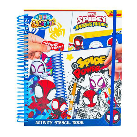 Livro desenho e atividades spiderman