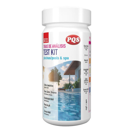 Kit de teste tiras 6 funções, 50 unidades