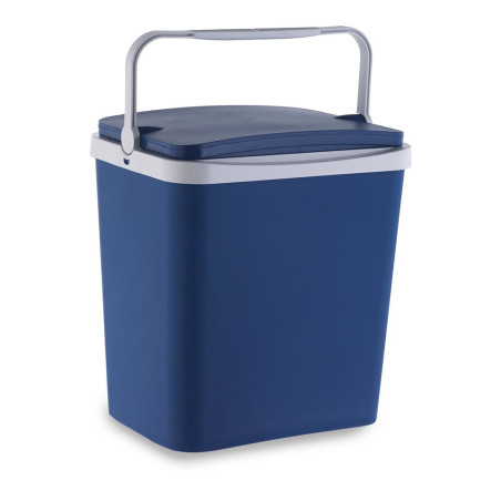 Geleira de campismo 29 l, cor azul, 39,5 x 29,5 x 43 cm