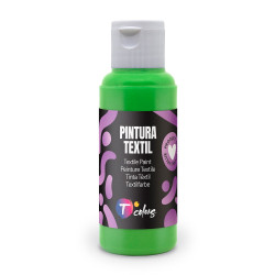 Tinta têxtil verde claro, 80 ml