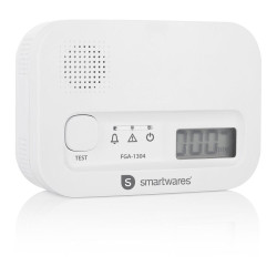 Detetor branco de monóxido de carbono, 85 db