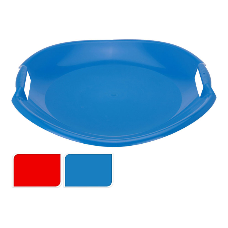 Trenó de neve simples 54x50x7cm (cores sortidas)