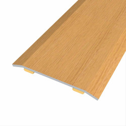Junta de aço para mesmo nível, 40 x 3,5 mm, adesiva, flooring, carvalho, 166 cm