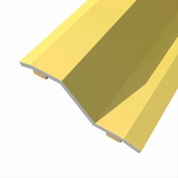 Junta de aço para desnível 8-14 mm, adesiva, flooring, dourada, 83 x 3,6 cm