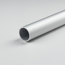 Tubo redondo de alumínio anodizado, 1000 x ø10 mm